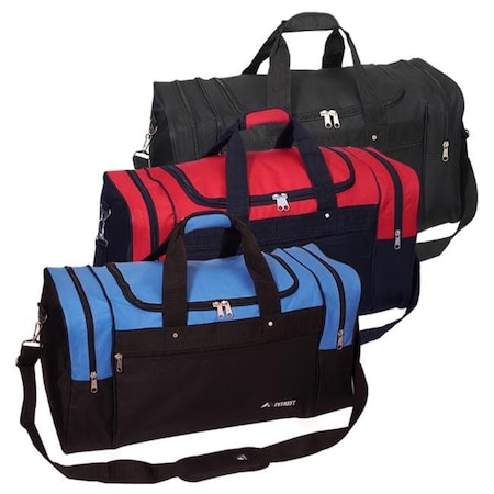 Everest Trading Everest S219L-RB 26 in. 600 Denier Polyester Sports Duffel S219L-RB